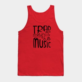 Ireland, Music, Irish Trad Music Tank Top